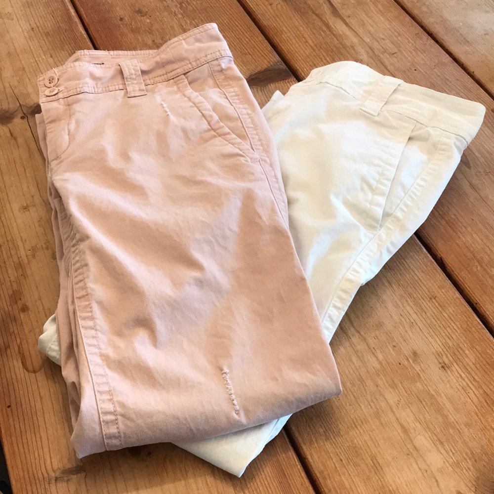 BUNDLE 2 Pairs of New York & Company Khakis.